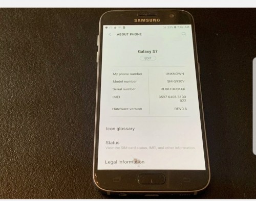 Samsung Galaxy S7 Crack