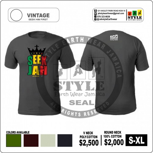 Jah Style Earth Wear T-Thirts