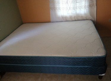 Queen Size Bed&Base (Sleep On It Brand) 