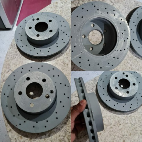C250 Front And Back Disc Pads And Rotors