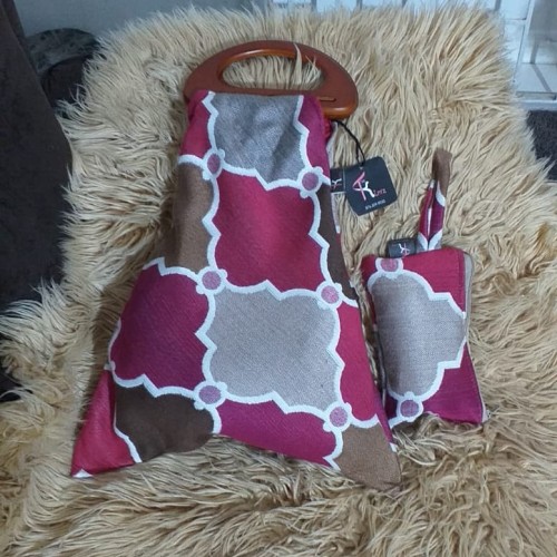 Sewn Handbags And Matching Accessories