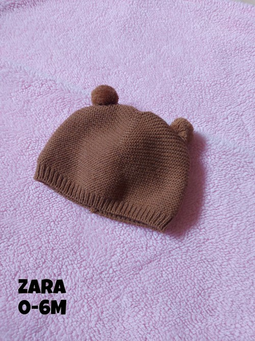 Zara Brown Baby  Hat