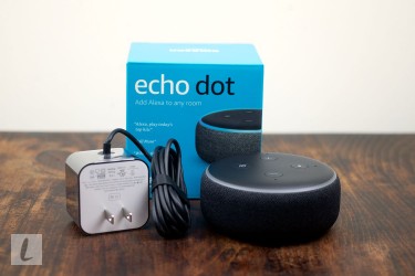 Alexa Echo Dot 3rd Gen 6,000/7,500 With Smart Bulb