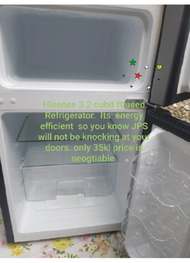 Used Hisense 3.3 Cubic Ft Refrigerator 
