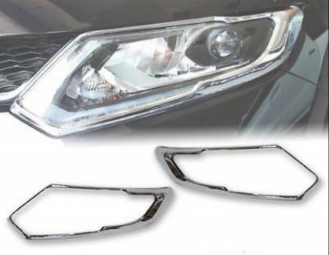 Nissan Headlight Chrome Trim Cover