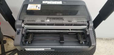 LX350 Epson Printer & 1 Box 2 Ply Printing Paper
