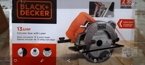 BLACK+DECKER 7-1/4-Inch Circular Saw With Laser