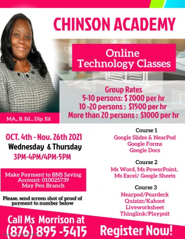 Chinson Academy Online Technology Class