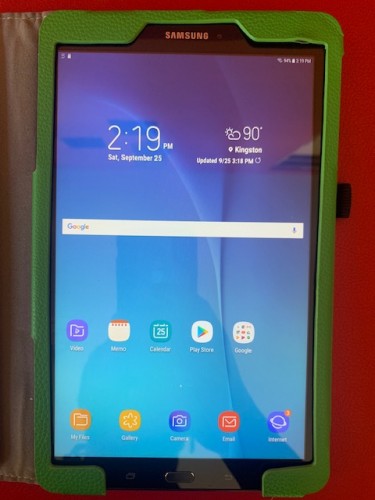 New Condition 9.6” Samsung Galaxy Tab E With 16GB 