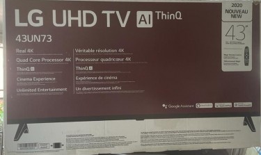 43 LG Smart HD TV