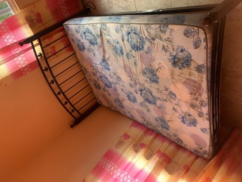 Double Bed For Sale With Mattress