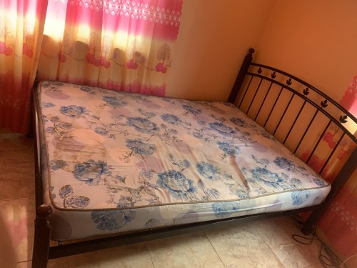 Double Bed For Sale With Mattress
