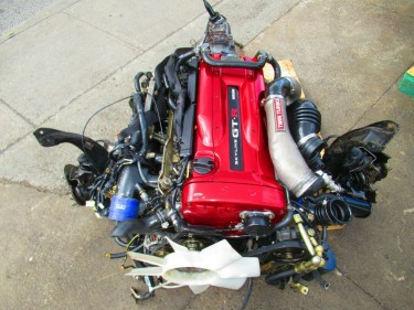 Nissan Skyline GTR RB26DETT Engine 6MT Awd Trans 