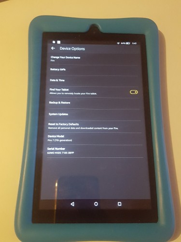 Amazon Tablet With Play Store