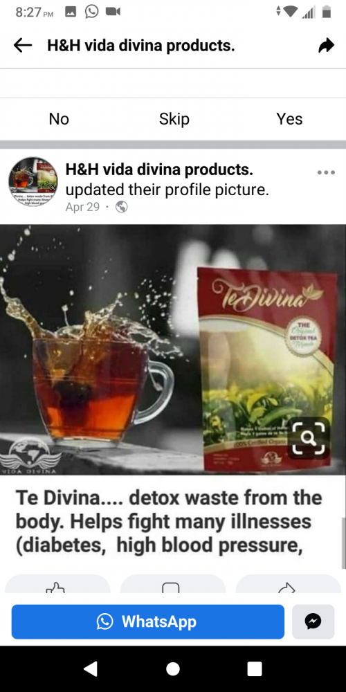 Nature's Organics Detox Tea