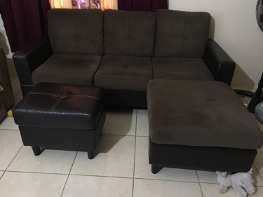 L Shaped 3 Piece Sofa