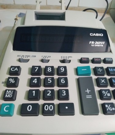 Casio Adding Machine