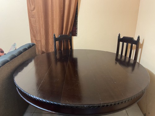 Migration Sale Mahogany Wood Dining Table