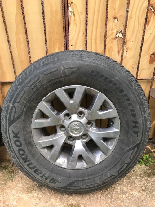 Rims And Tires (newly Used)