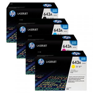 HP643A Ink Cartridges 