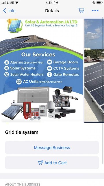 Solar System Grid Tie And Full Off Grid