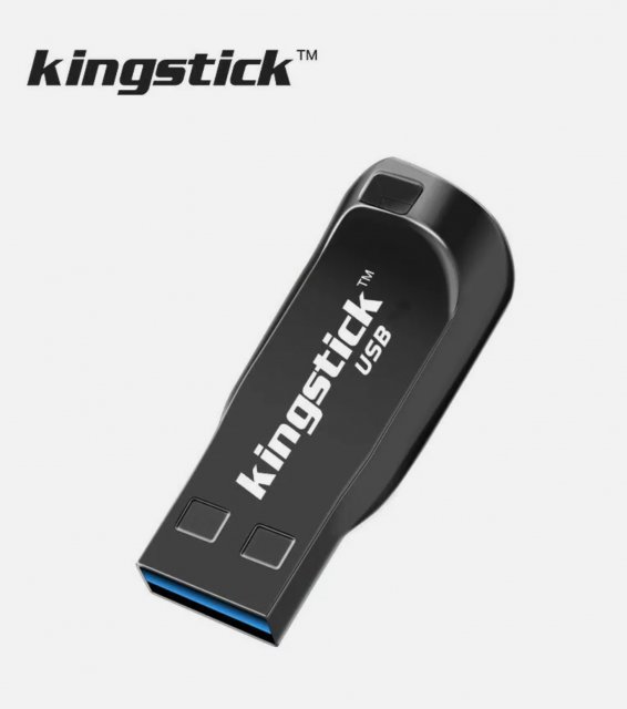 Kingstick 128GB USB 3.0 Metal Thumbdrive