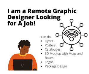 Remote Graphic Designer Looking For A Position