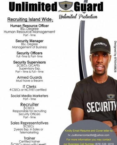 Unlimited Guard Is Now Seeking Security Officers