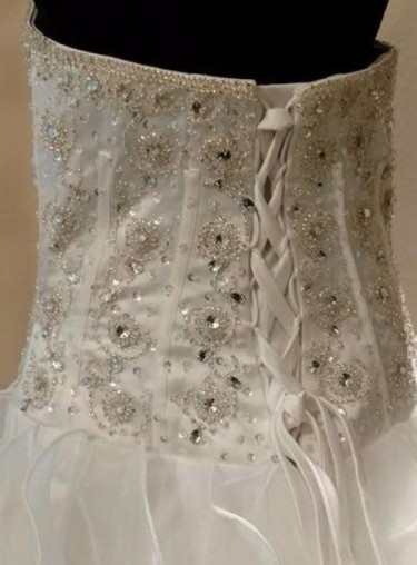 Gorgeous Wedding Dress Fits From Size 12 - Size 16