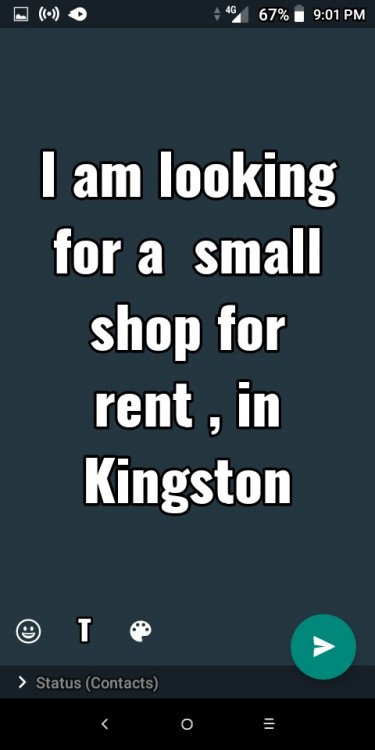I'm Looking For A Small Shop For Rent