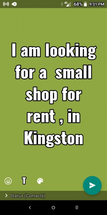 I'm Looking For A Small Shop For Rent