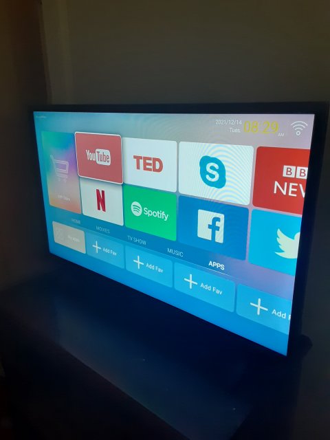 Black Point Smart Tv 43 Inch Come With Two Remote