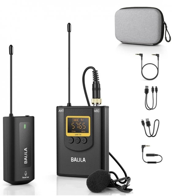 Wireless Lavalier Microphone System BALILA UHF