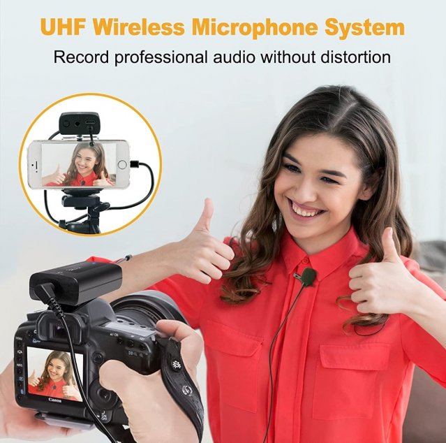 Wireless Lavalier Microphone System BALILA UHF