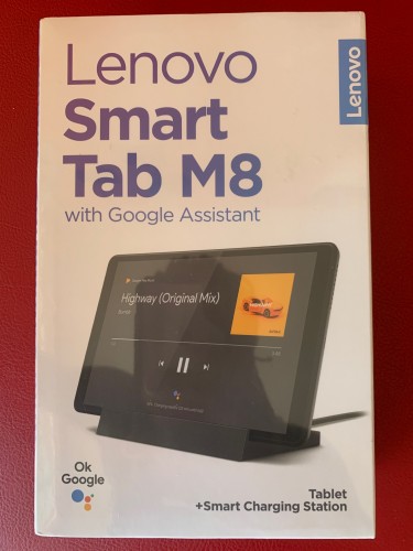 New 8” Lenovo Smart Tab M8 Tablet With 32GB Storag