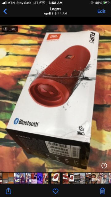 JBL Bluetooth FLIP 5 New