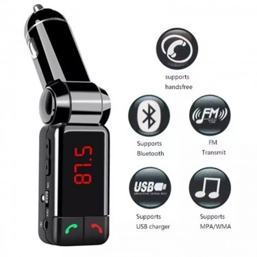 Bluetooth/AUX FM Transmitter & Car Charger