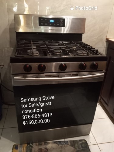 Used Great Condition Samsung Stove 