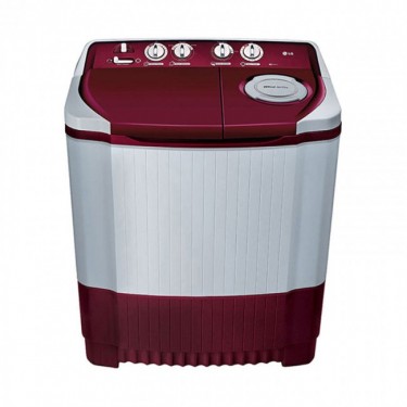 LG P9042R3SM Burgundy 8 Kg Semi Automatic Washing 
