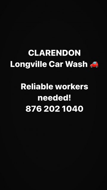 Clarendon Car Wash Worker Needed