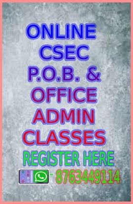 P.O.B. And Office Admin Online Classes 