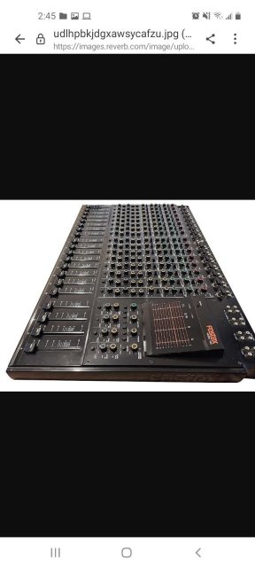 Fostex 16 Ch Recording And Mixing Console
