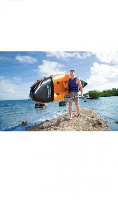 2 Person Kayak Pump Inc Paddle Inc 350lb Cap