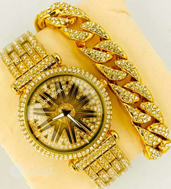 Gold Wrist Watch
