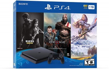 Sony PlayStation 4 PS4 1TB Console Triple Game 