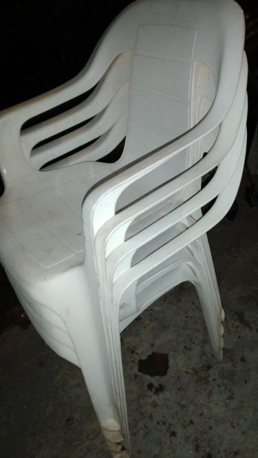 Plastic Arm-Chairs