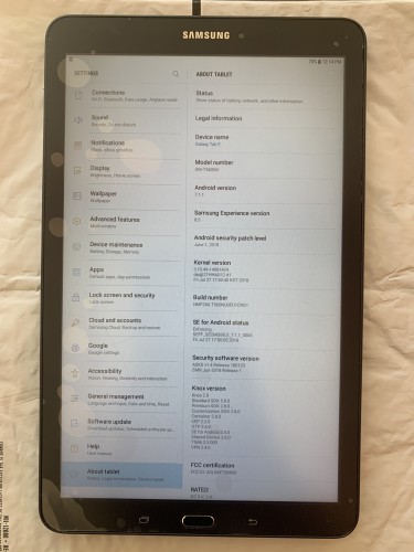 9.6” Samsung Galaxy Tab E With 16GB Storage, Scree