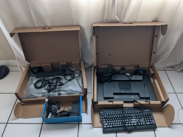 2 Lenovo ThinkVision Monitors And Accessories