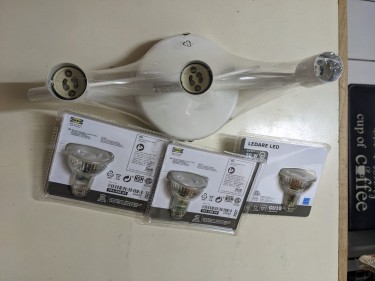 IKEA Light Fixtures With Bulbs (PRICE REDUCED)
