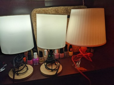 3 Desktop Lamps (Used)